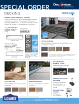 Deckorators 239769-12 User manual