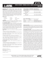 APOC AP-4704 User manual