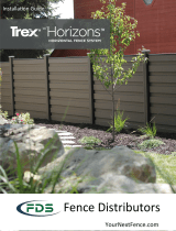Trex Fencing TFGPFK68H-P5 Installation guide