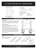 Veranda 359459 Installation guide