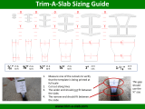 Trim-A-Slab 3073 Dimensions Guide