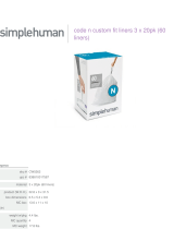 simplehuman CW0262 User manual