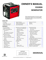 Honda EG2800I User manual