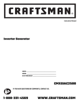 Craftsman CMXGIAC2500 Operating instructions