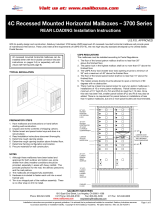 Salsbury Industries 3706S-1PSRP Installation guide