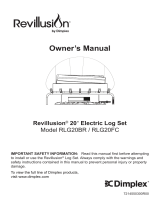 Dimplex RLG20FC Owner's manual