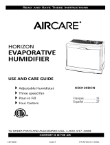 Aircare HD3120DCN User manual