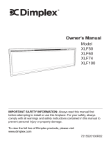 Dimplex XLF60 Owner's manual