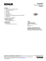 Kohler K-3349-1-NA Specification