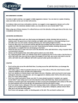 Superior Sinks SPTM33-V User manual