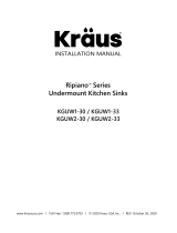 KRAUS KGUW1-33WH Installation guide