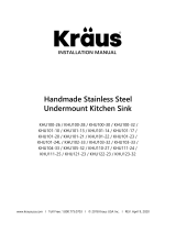 KRAUS KHU100-32 Installation guide