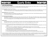 Karran QT-630-BL User manual