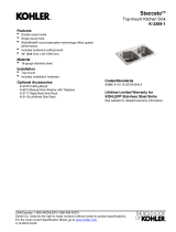 Kohler 3369-1-NA Dimensions Guide