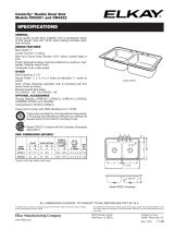 Elkay VBTHD53 User manual