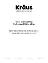 KRAUS KBU22 Installation guide
