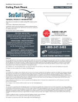 Sea gull lighting 77063EN3-839 Installation guide