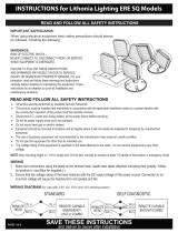 Lithonia Lighting ERE GY SGL WP M12 Installation guide