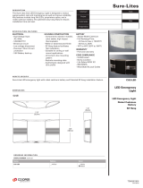 Sure-Lites CU2-LED Dimensions Guide