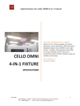 Cello Lighting Z-OMNI4IN1SM300W2X4 User manual