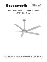 Minka Ceiling Fan Co. 84016 Operating instructions