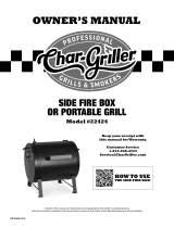 Char-Griller 22424 Operating instructions