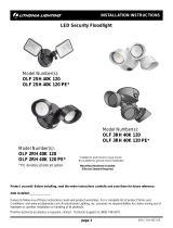 Lithonia Lighting OLF 3RH 40K 120 WH M4 Installation guide