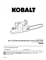 Kobalt KCS 4040-06 Operating instructions