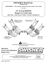 Swisher WRC10224HC Owner's manual