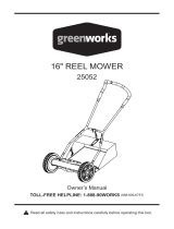 Greenworks 25052 Owner's manual