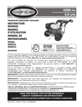 Simpson ALH4240 User manual