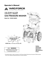 Yard Force YF3200 Installation guide