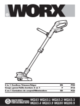 Worx WG163.9 User manual