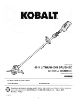 Kobalt KST 1540-06 Operating instructions