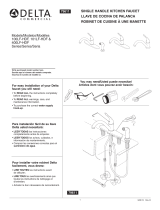 Delta Faucet 400LF-HDF Installation guide