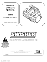 Swisher Spreader Vibrator Kit User guide