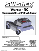 Swisher VRC30  User manual