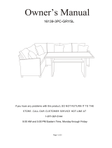 Mod Furniture AML3PC-GRY User manual