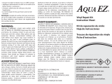 Aqua EZ VR8140 Operating instructions