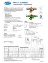 Zurn 2-975XL2SAG Specification