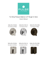 PULSE Showerspas 3002-RIV-PB-ORB Installation guide
