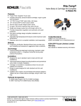 Kohler K-P8304-PS-NA Dimensions Guide