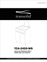 Transolid TCA-2420-WS Installation guide