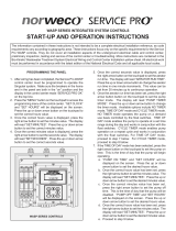 Norweco CPISC280 User manual