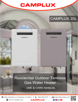 Camplux WA528NG User manual