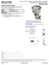 Elkay LK35L Dimensions Guide