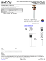 Elkay LK174LO-CU Dimensions Guide