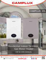 Camplux CA528NG User manual