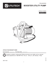 Utilitech 148008 Operating instructions