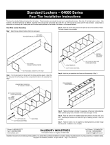 Salsbury Industries 64158TN-A Installation guide